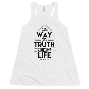 John 14:6 Tank (Black Letters)