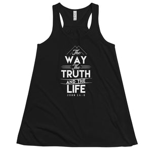 John 14:6 Tank (White Letters)